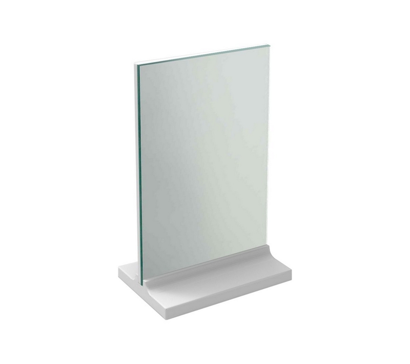 Miroir d'appoint - Blanc - L150 x P100 x H240mm