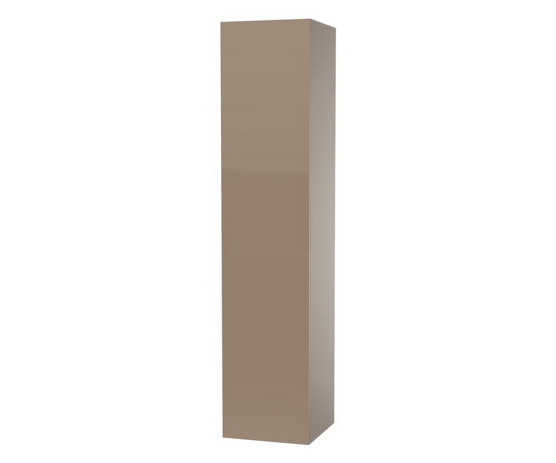 Colonne Gloss taupe - Taupe - L350 x P350 x H1600mm
