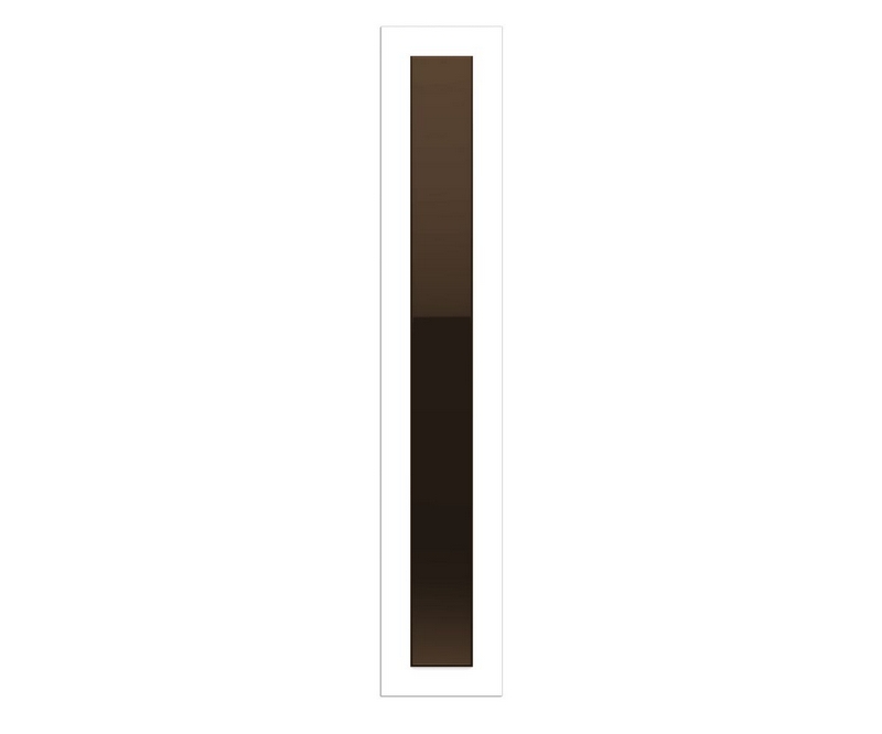 Colonne Alésia Pur brun - Blanc / Terre - L 290 x P 290 x H1600 mm