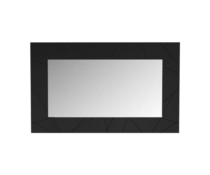 Miroir d'entrée - Noir - L805 x P488 x H19 mm