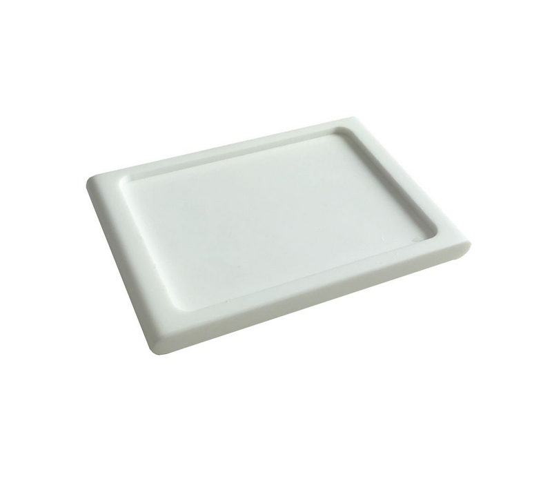 Porte savon Hydro - Blanc - L130 x P85 x H12mm