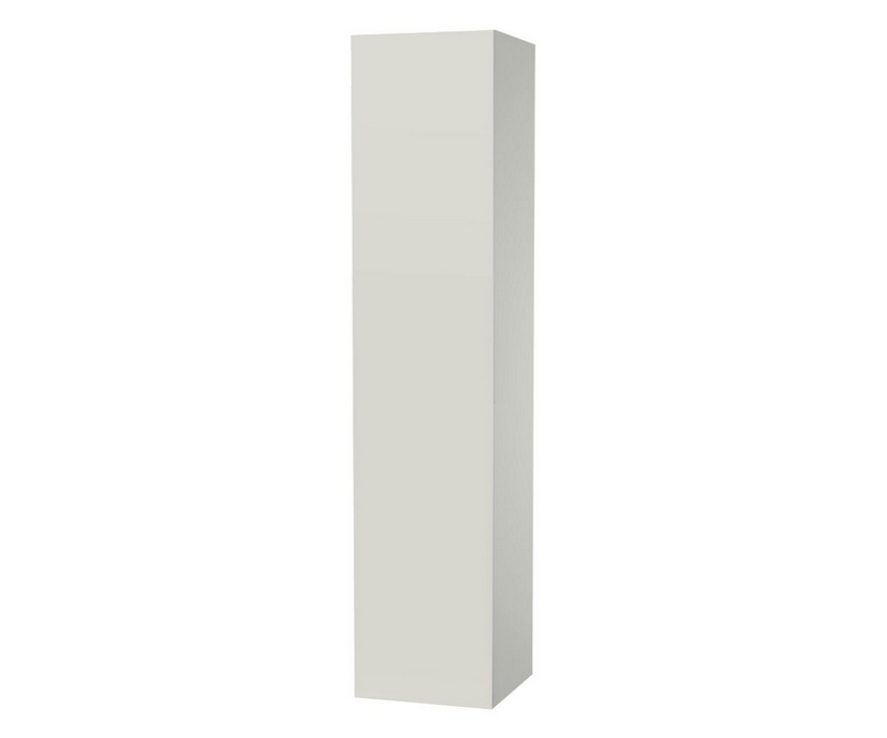 Colonne Liberté Gloss blanc - Café - L350 x P350 x H1600mm