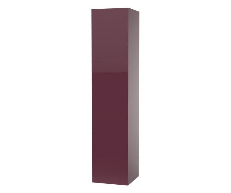 Colonne Gloss rouge - Rouge - L350 x P350 x H1600mm