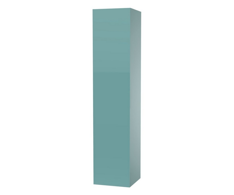 Colonne Liberté Gloss turquoise - Blanc / Terre - L350 x P350 x H1600mm