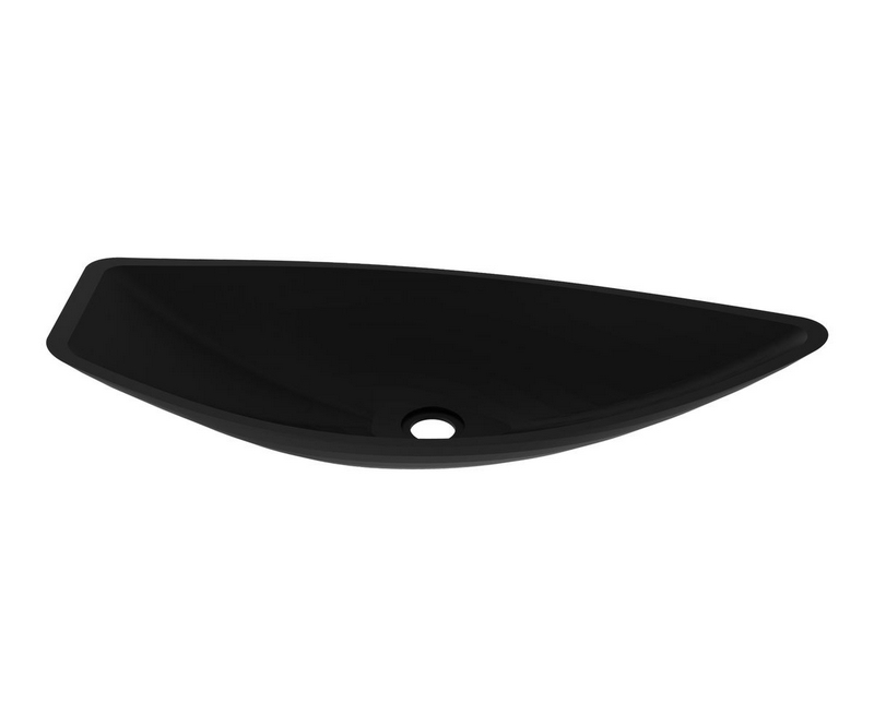 Vasque Alésia noire - Noir - L700 x P330 x H140 mm
