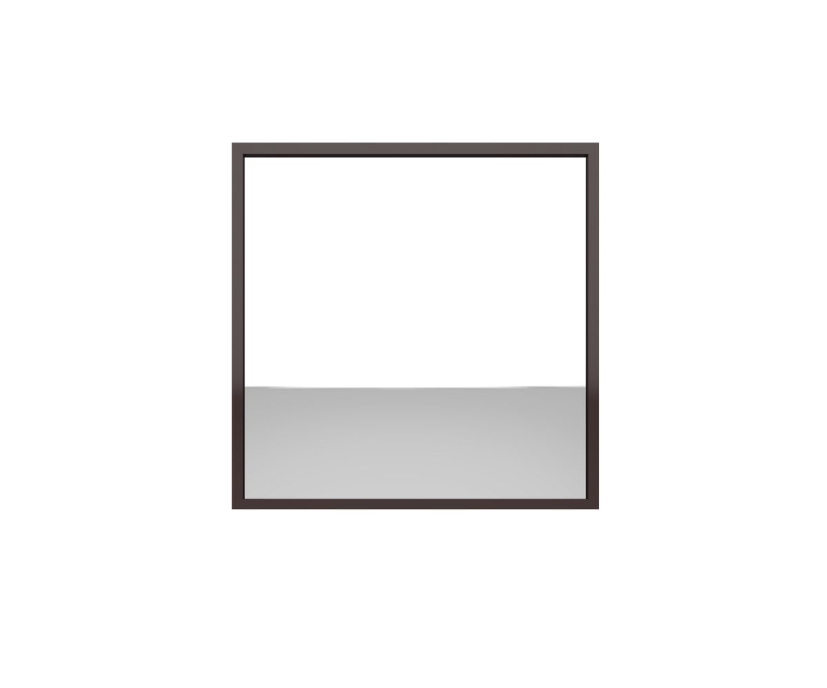 bathwell Miroir 700x700 taupe - Taupe - L700 x P41 x H700mm