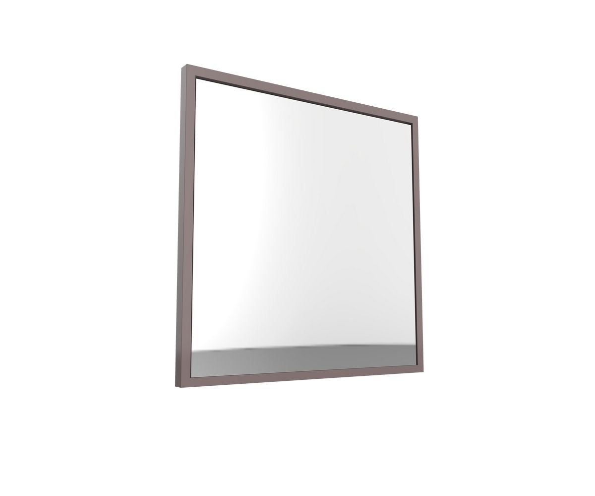 bathwell Miroir 700x700 béton - Béton - L700 x P41 x H700mm