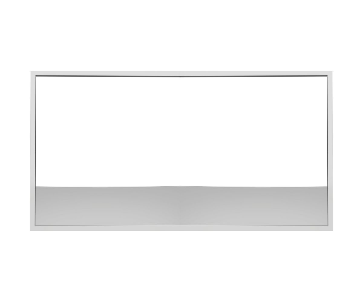 bathwell Miroir 1400x700 blanc - Blanc - L1400 x P41 x H700mm