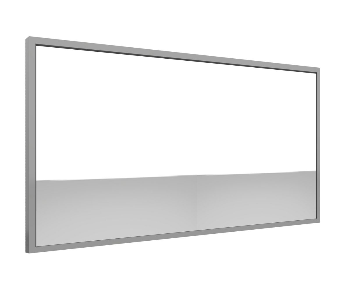 bathwell Miroir 1400x700 gris - Gris - L1400 x P41 x H700mm