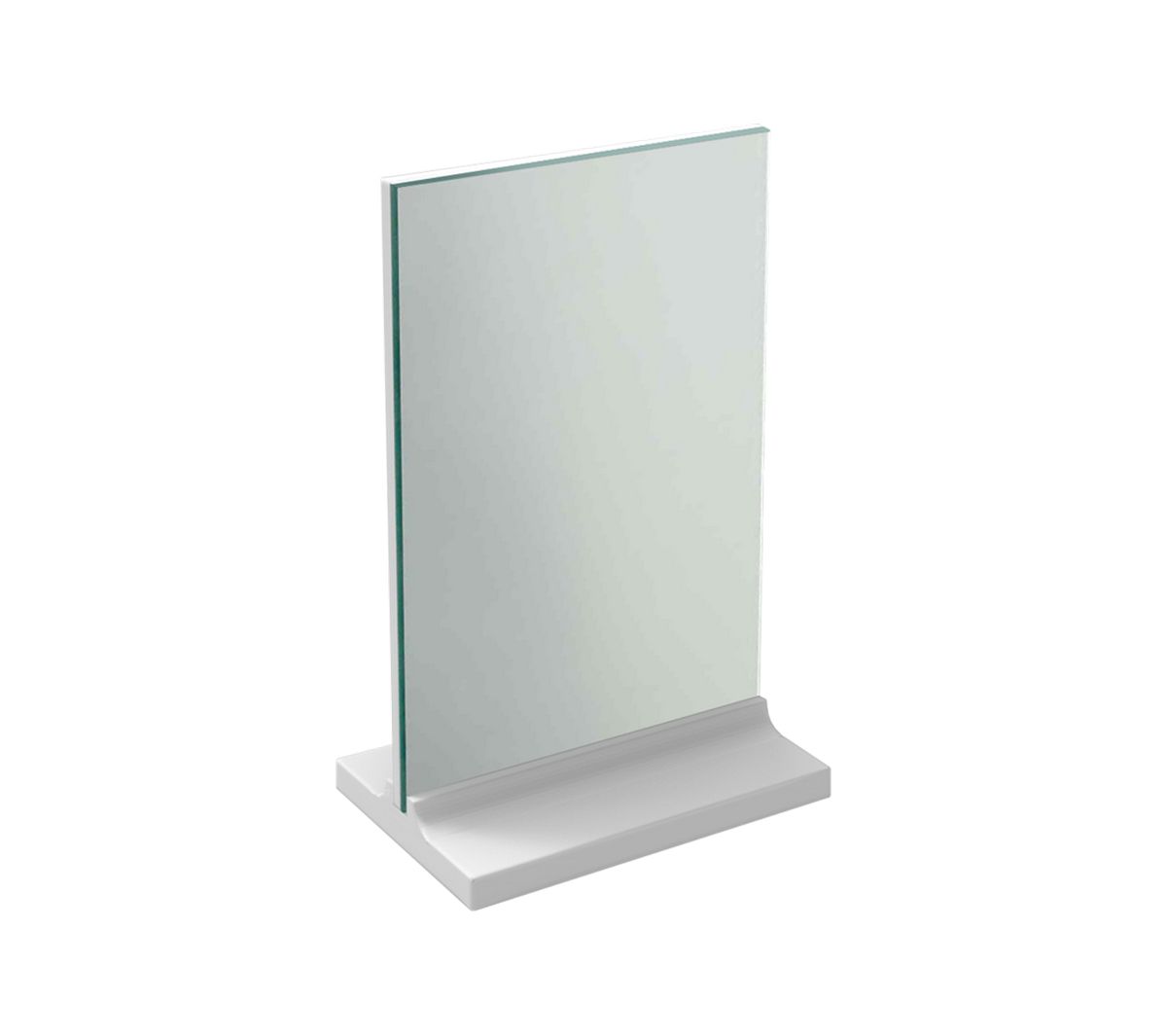 bathwell Miroir d'appoint - Blanc - L150 x P100 x H240mm