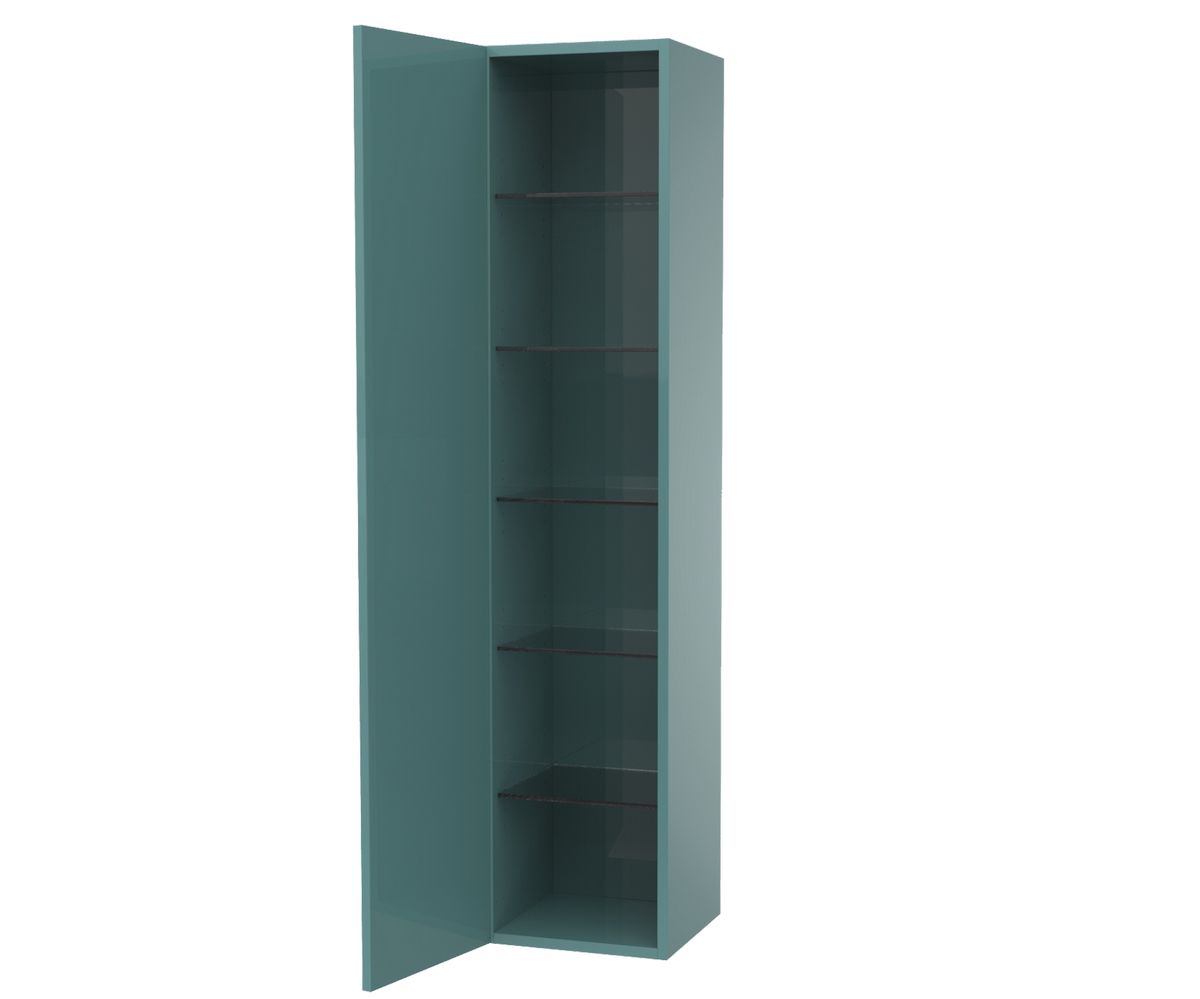 bathwell Colonne Liberté Gloss turquoise - Turquoise - L350 x P350 x H1600mm