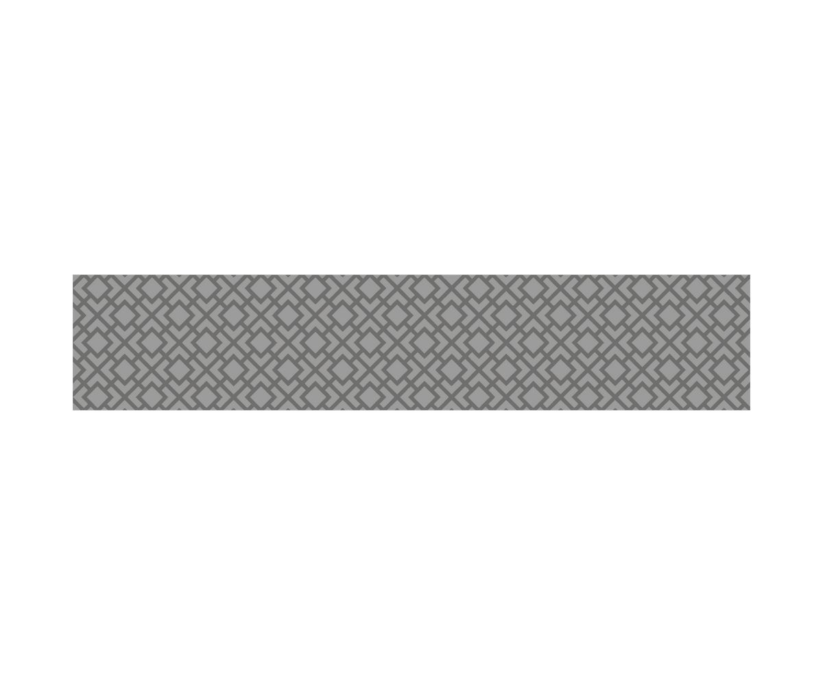 bathwell Crédence Alésia motifs coloris gris - Gris - L1500 x P36 x H300 mm