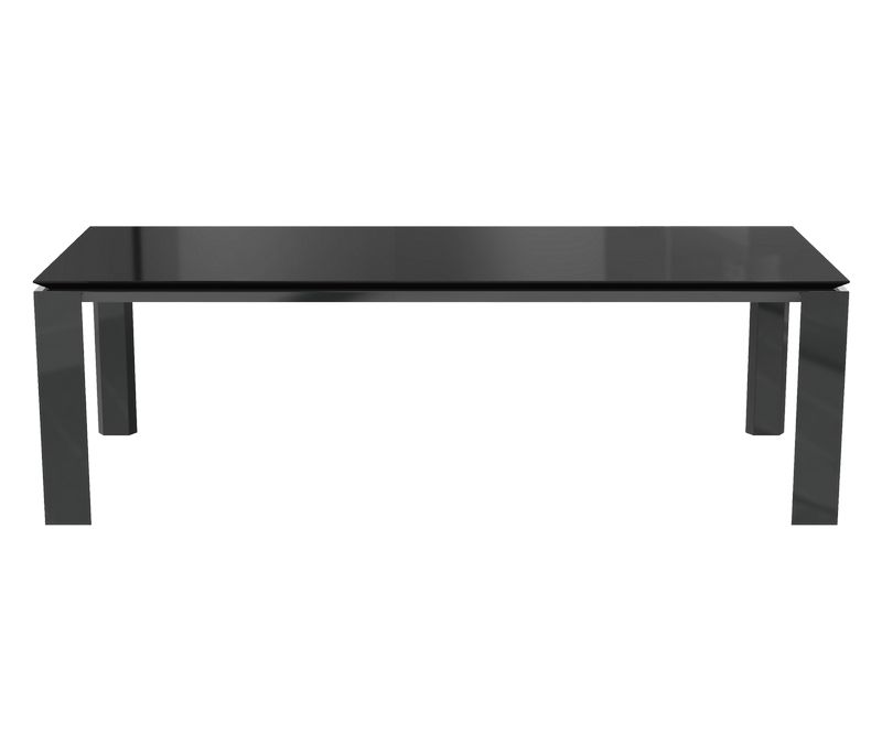 Table de séjour Munich - Gris anthracite - L2400 x P1000 x H750 mm