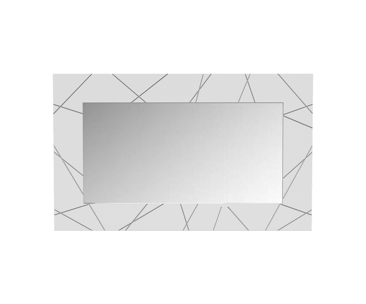 Loungewell Miroir d'entrée Stockholm - Blanc - L805 x P488 x H19 mm