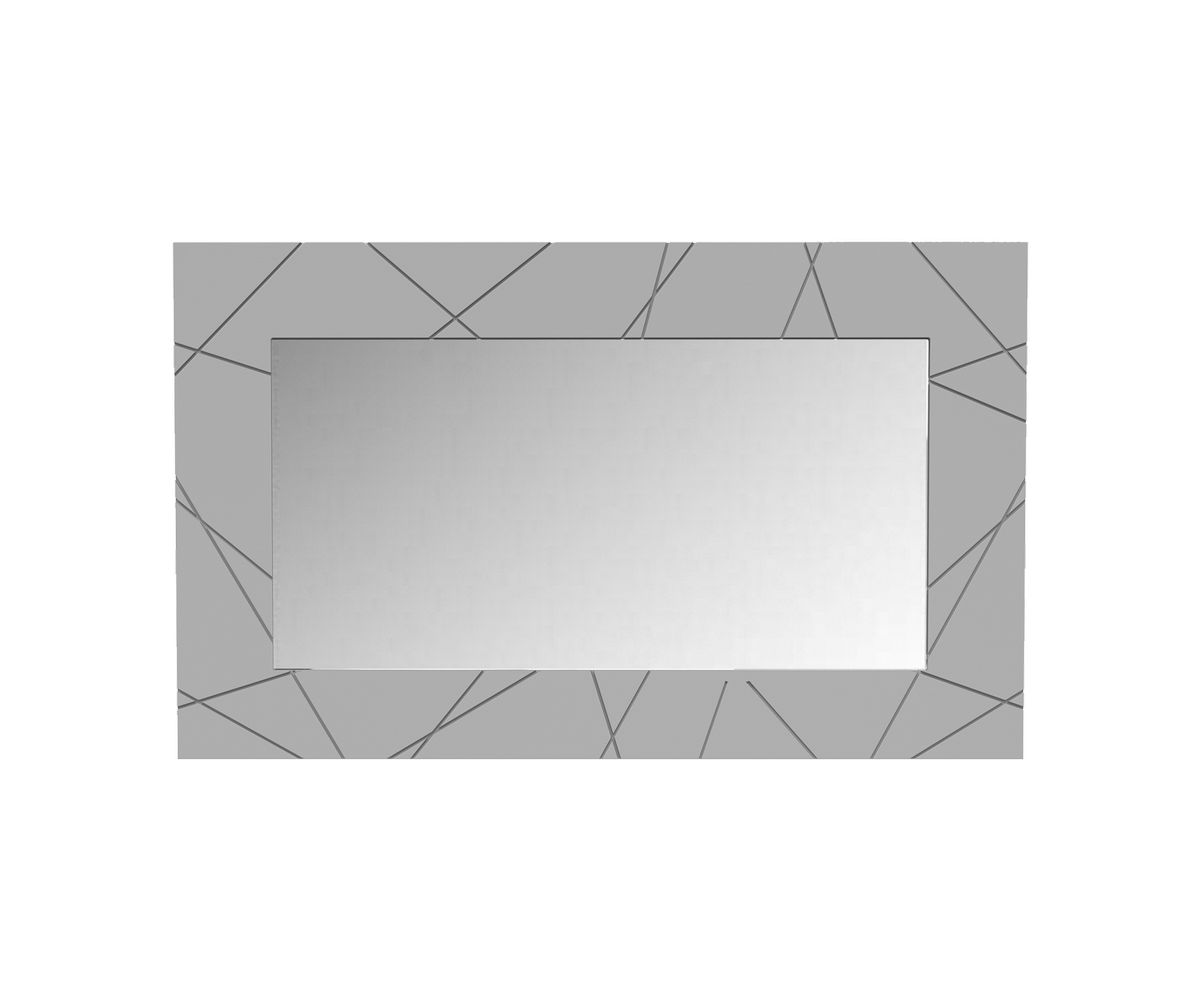 Loungewell Miroir d'entrée Stockholm - Gris anthracite - L805 x P488 x H19 mm