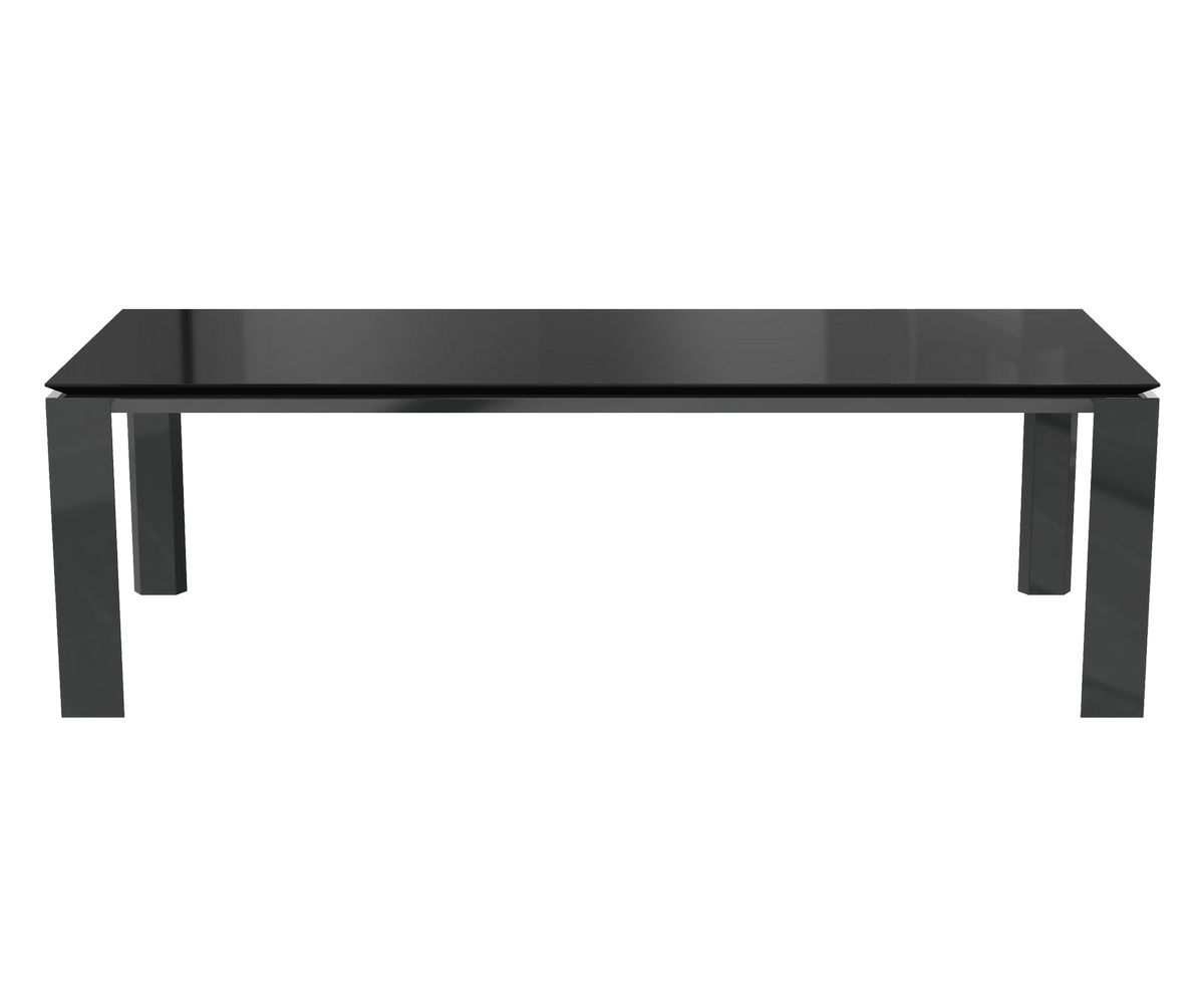 Loungewell Table de séjour Munich - Gris anthracite - L2400 x P1000 x H750 mm