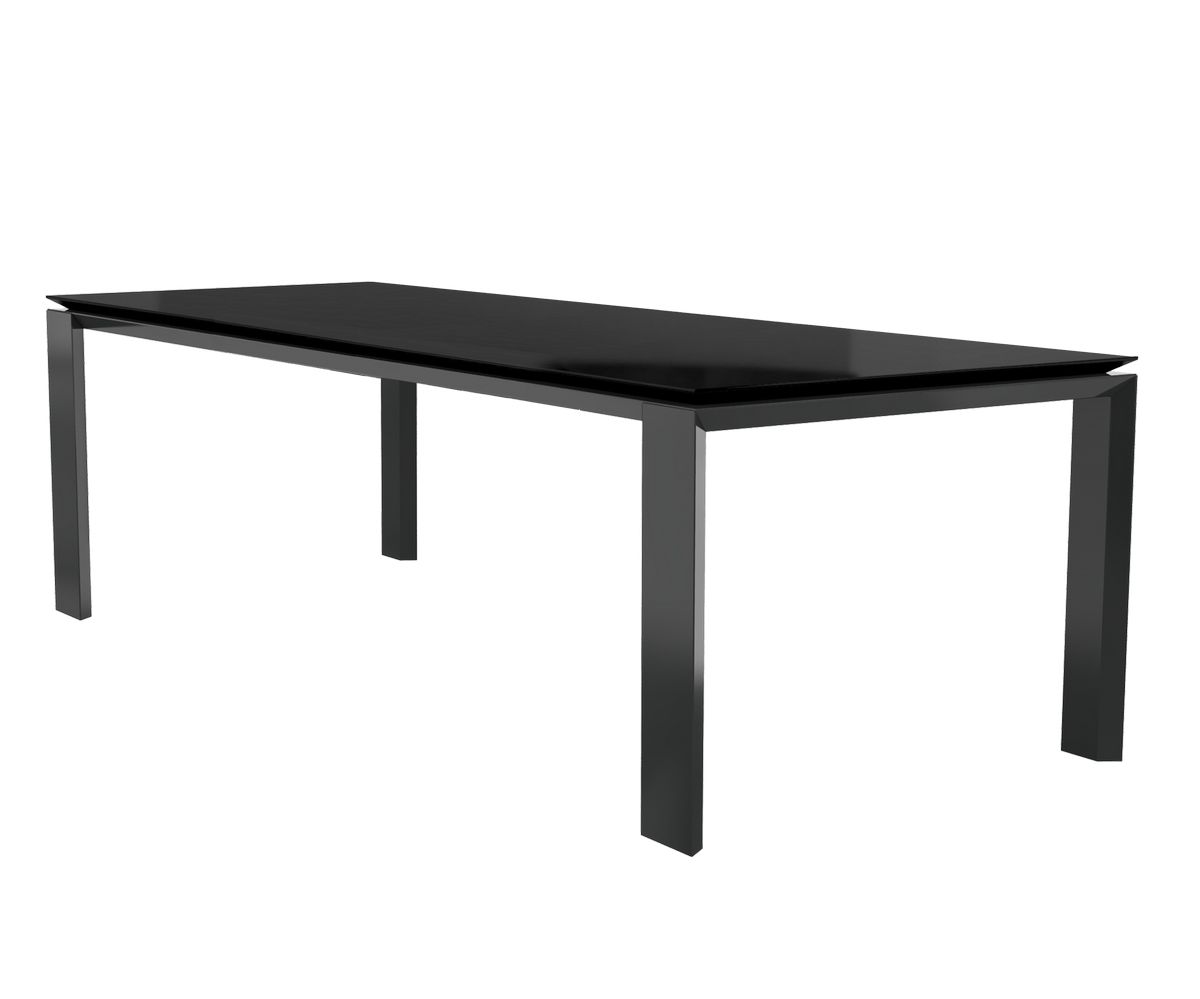 Loungewell Table de séjour Munich - Gris anthracite - L2400 x P1000 x H750 mm